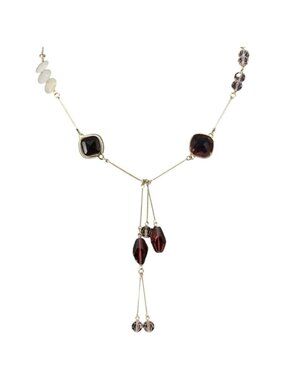 Swarovski Necklace metal Gold